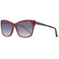 Marciano by Guess Brown Metal And Acetate Sunglasses