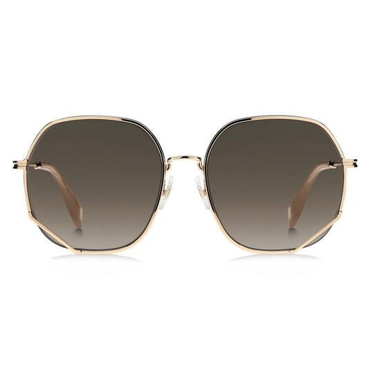 Marc Jacobs Gold Metal Sunglasses