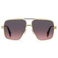 Marc Jacobs Gold Metal Sunglasses