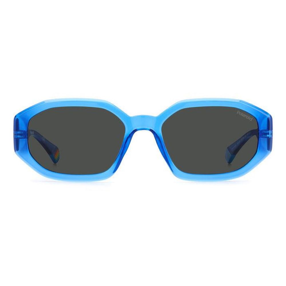 Polaroid Blue Metal Sunglasses