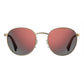 Polaroid Gold Metal Sunglasses