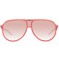 Polaroid Red Acetate Sunglasses