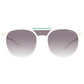 Polaroid White Acetate Sunglasses