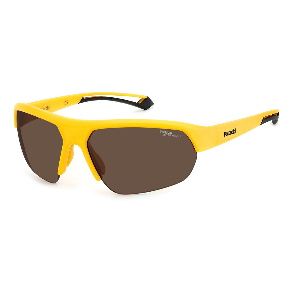 Polaroid Yellow Resin Sunglasses