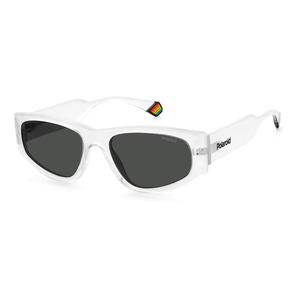 Polaroid Transparent Plastic Sunglasses