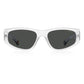 Polaroid Transparent Plastic Sunglasses