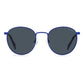 Polaroid Blue Stainless Steel Sunglasses