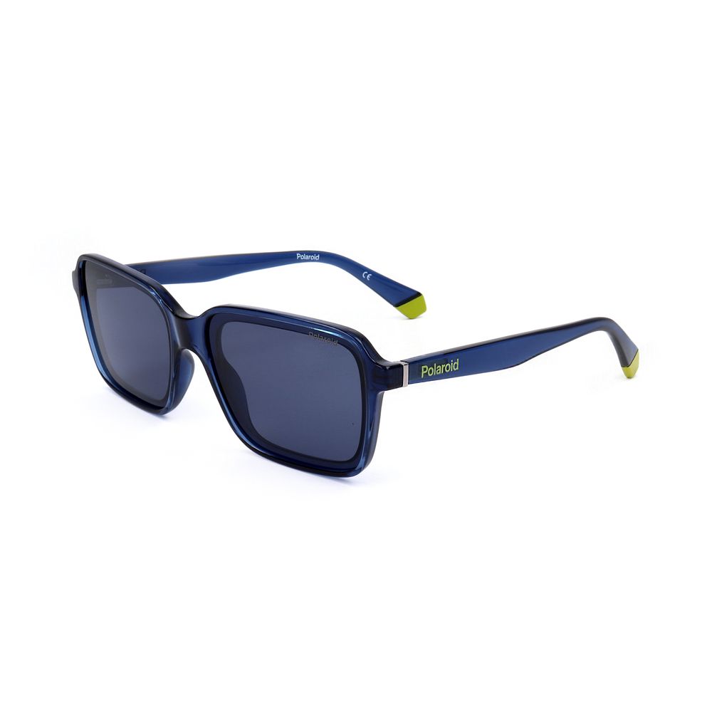 Polaroid Blue Metal Sunglasses