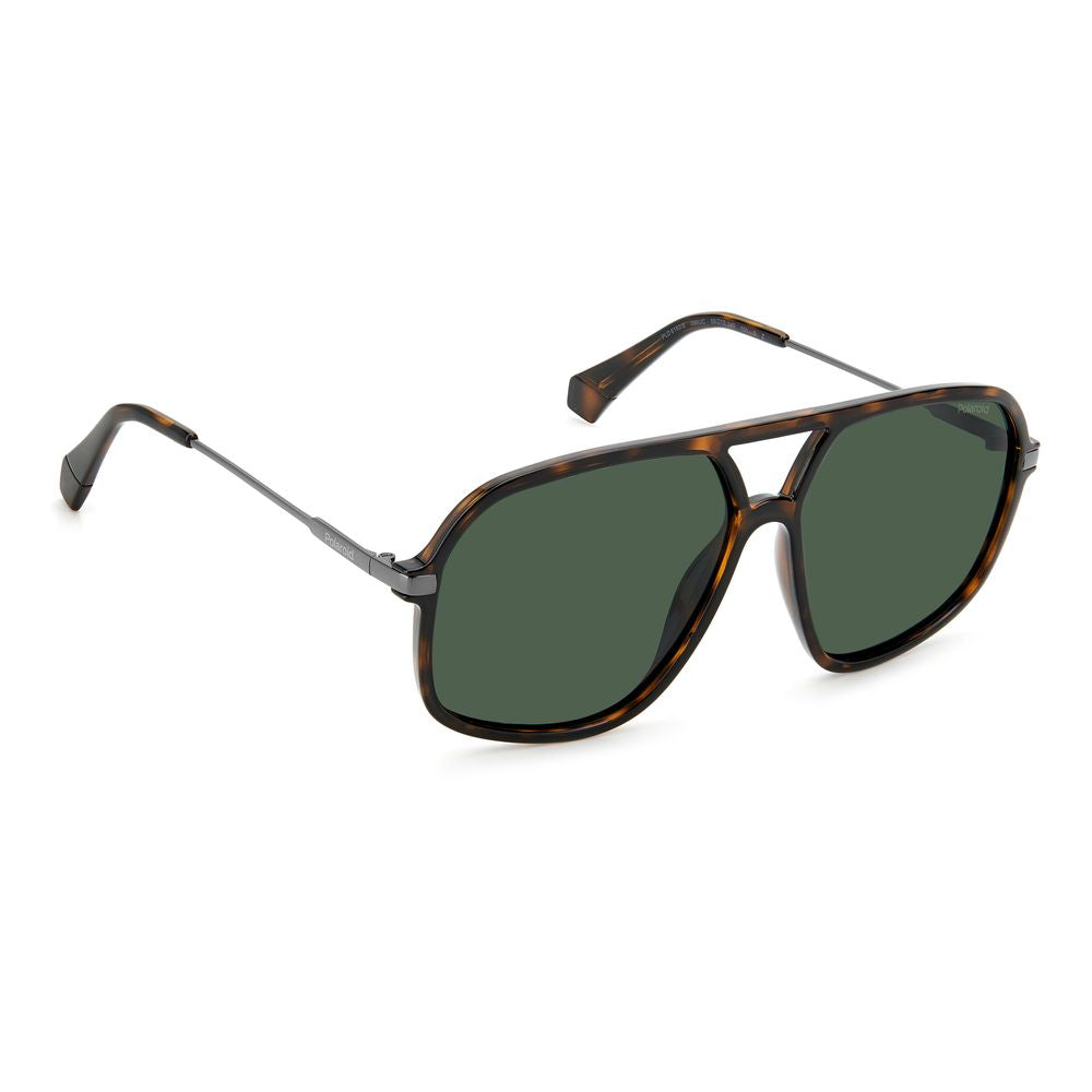 Polaroid Brown Plastic Sunglasses