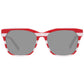 Esprit Red Resin Sunglasses