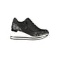 Laura Biagiotti Black Polyester Sneaker