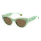 Polaroid Green Resin Sunglasses