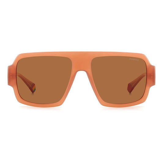 Polaroid Beige Resin Sunglasses