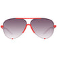 Polaroid Red Plastic Sunglasses