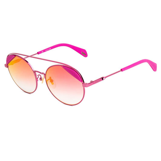 Police Pink Metal Sunglasses