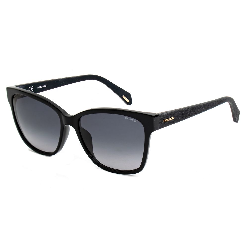 Police Black Acetate Sunglasses