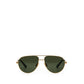 Bottega Veneta Gold Metal Sunglasses