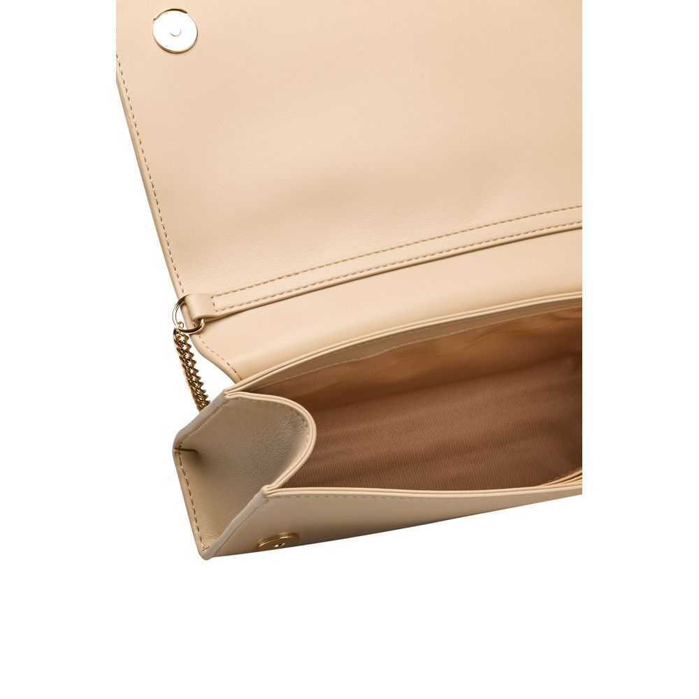 Love Moschino Beige Polyethylene Women Crossbody