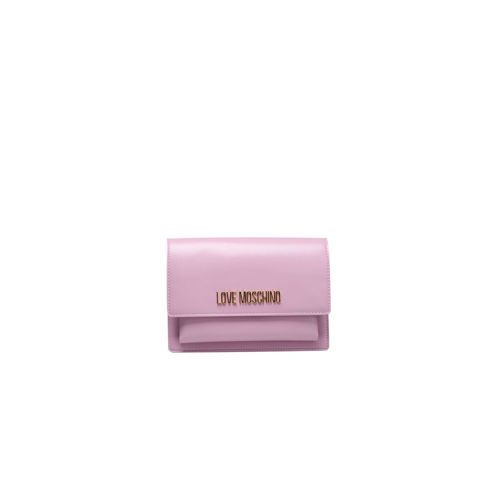 Love Moschino Purple Polyethylene Women Crossbody Bag