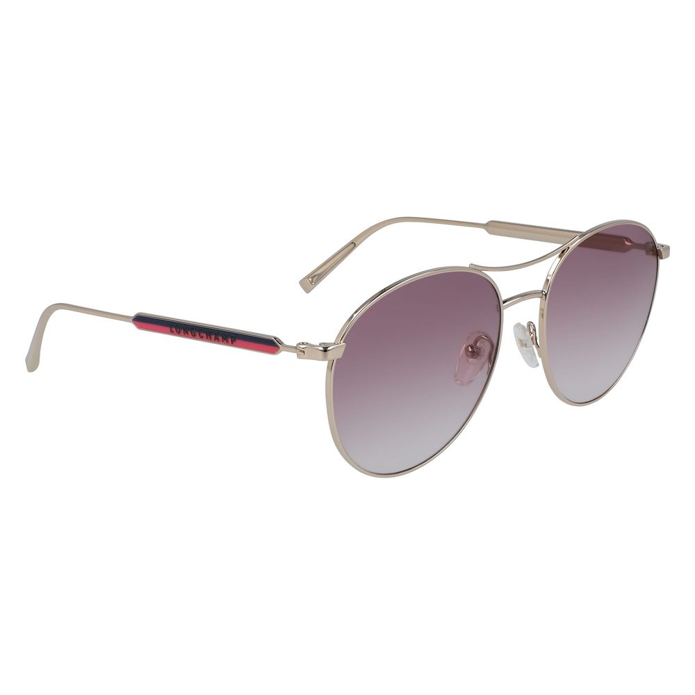 Longchamp Yellow Metal Sunglasses