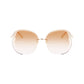 Longchamp Gold Metal Sunglasses