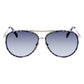 Longchamp Gold Metal Sunglasses