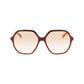 Longchamp Brown Acetate Sunglasses