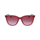 Longchamp Red Acetate Sunglasses