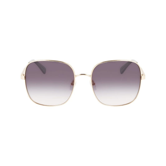 Longchamp Yellow Metal Sunglasses