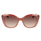 Longchamp Red Acetate Sunglasses