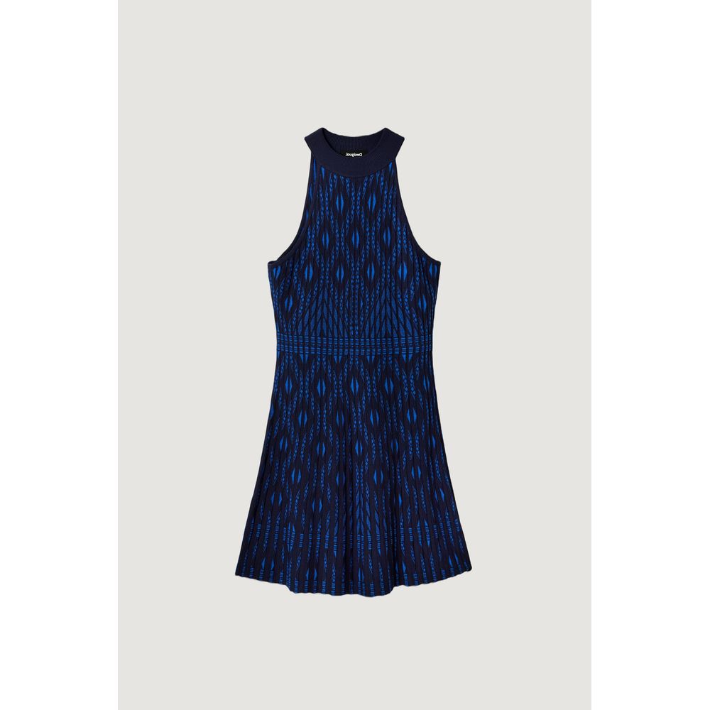 Desigual Blue Viscose Dress