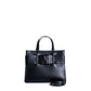 Armani Exchange Black Synthetic Leather Handbag