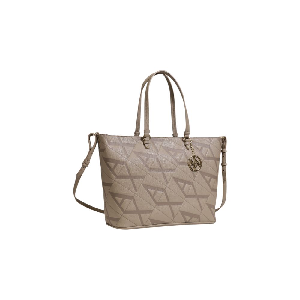 Armani Exchange Beige Polyethylene Handbag