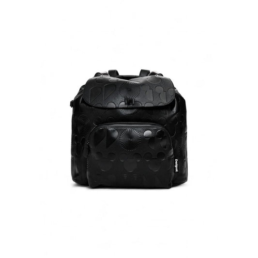 Desigual Black Polyethylene Backpack