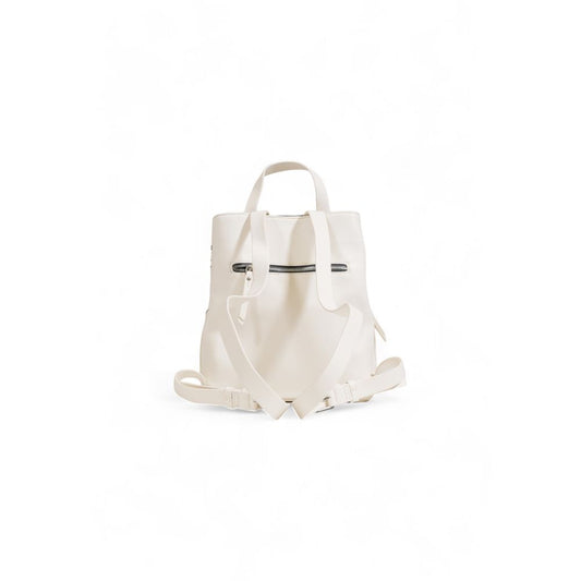 Desigual Beige Polyethylene Backpack