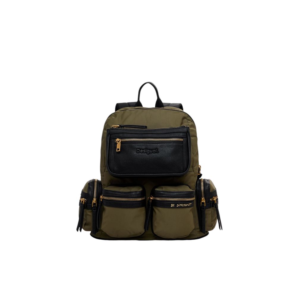 Desigual Green Polyamide Backpack