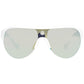 Moncler White Unisex Sunglasses