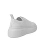 Armani Exchange White Leather Sneaker