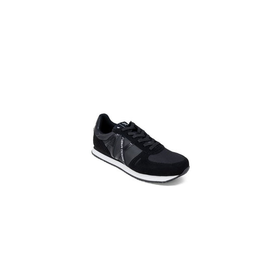 Armani Exchange Black Polyester Sneaker