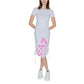 EA7 Emporio Armani White Cotton Dress