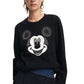 Desigual Black Cotton Sweater