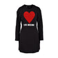 Love Moschino Black Cotton Dress