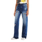 Desigual Blue Cotton Jeans & Pant