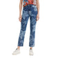 Desigual Blue Cotton Jeans & Pant