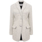 Jil Sander White Alpaca Jackets & Coat