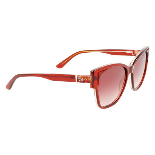 Karl Lagerfeld Orange Acetate Sunglasses