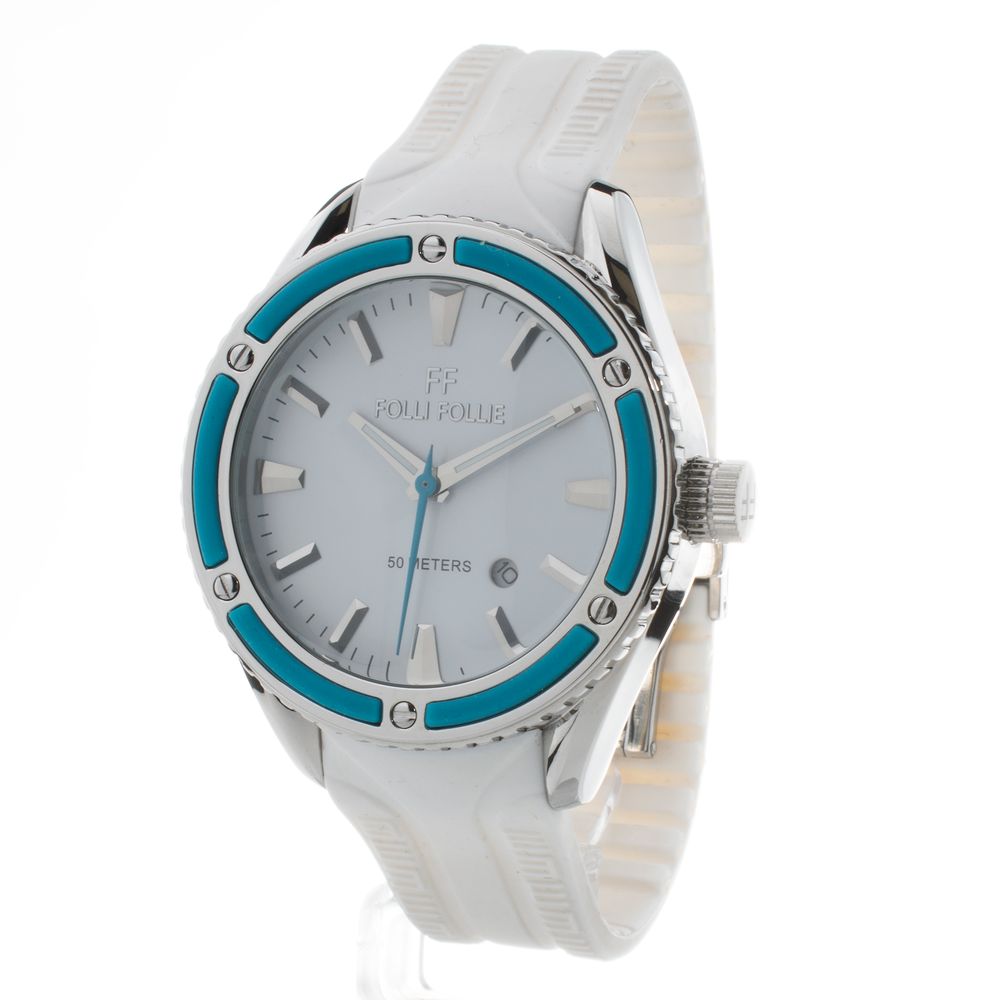 Folli Follie White Silicone Watch