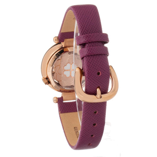 Folli Follie Purple Leather Watch