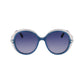 Karl Lagerfeld Blue Acetate Sunglasses