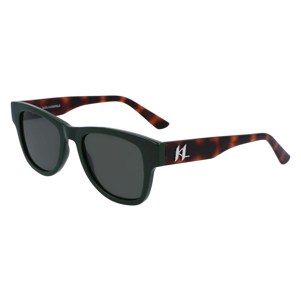 Karl Lagerfeld Green Injected Sunglasses